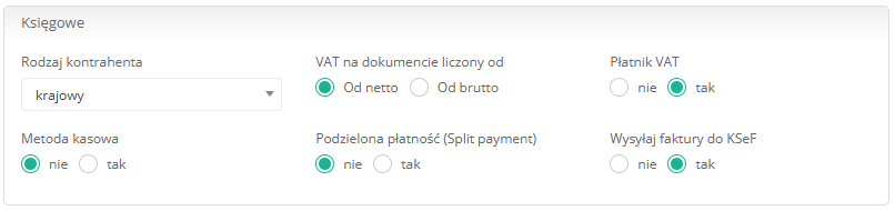 Konfiguracja KSeF